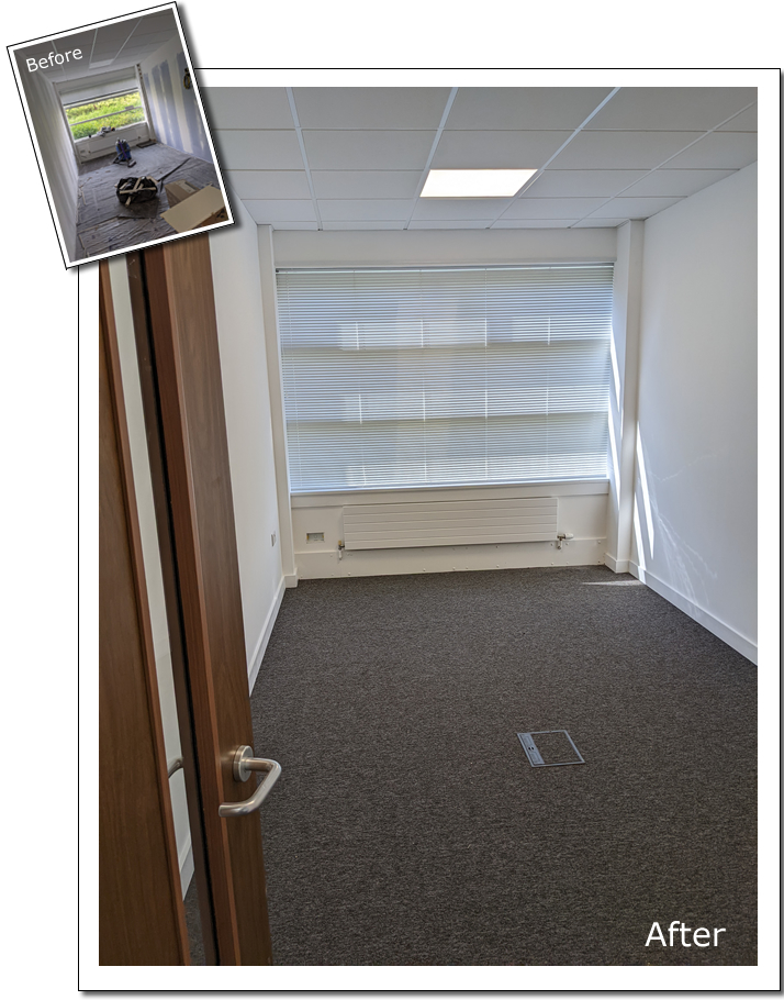 Commercial Office Painting Milton Keynes