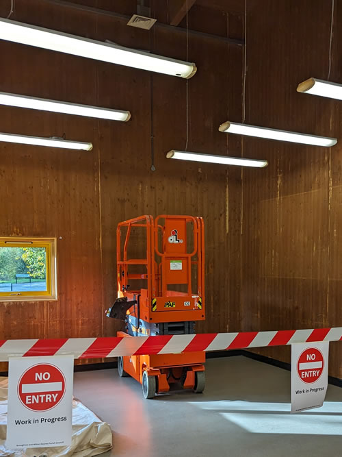 Broughton Pavilion Scissor Lift